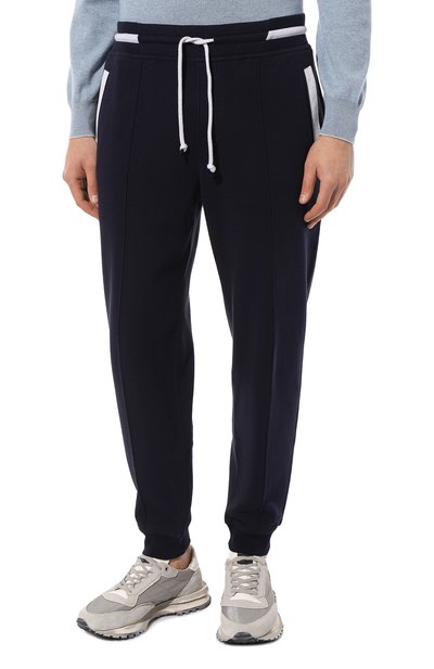 Хлопковые джоггеры BRUNELLO CUCINELLI, арт. M0T353205G, фото 3