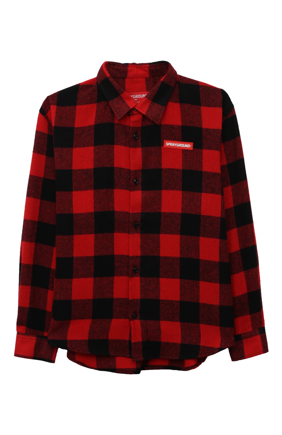 Хлопковая рубашка SPRAYGROUND, арт. SPY970RED, фото 1