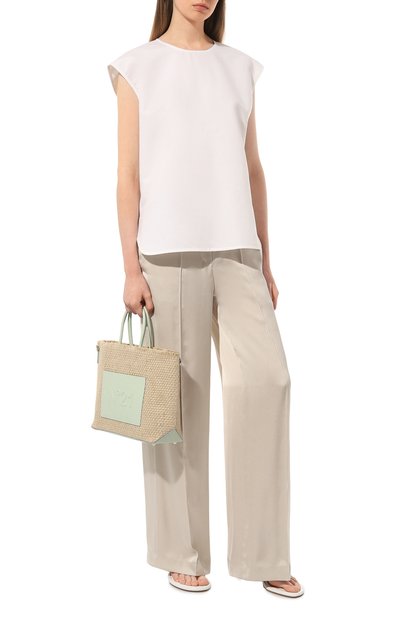 Топ из хлопка и шелка AKHMADULLINA, арт. 1122.2TP302/C001, фото 2