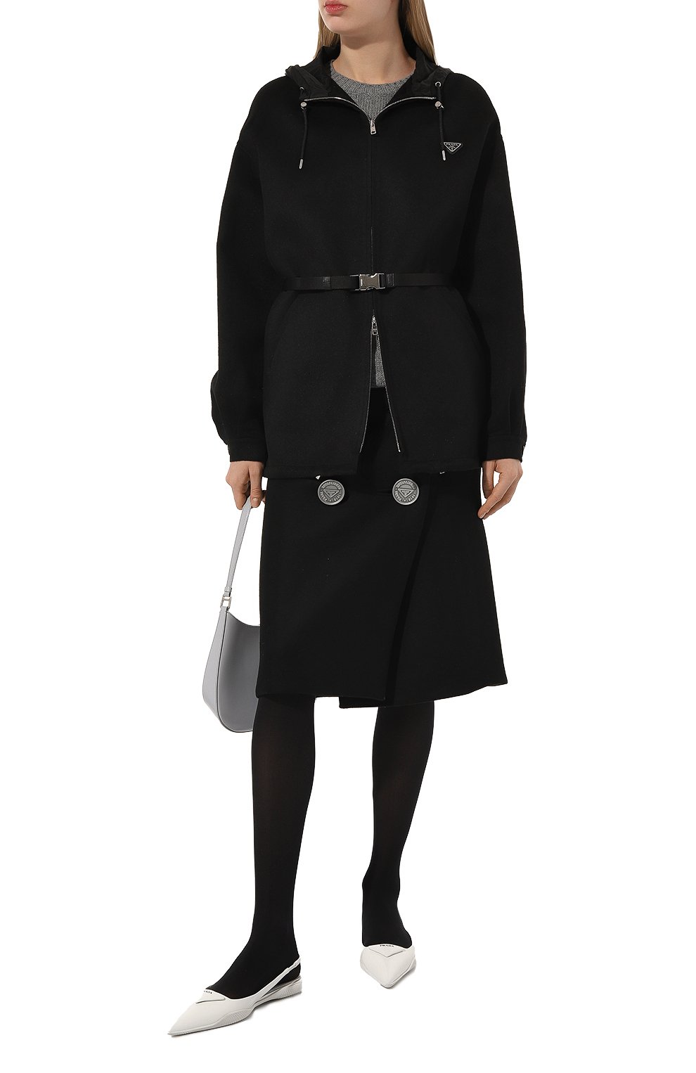 Шерстяная куртка PRADA, арт. P609PH-1ZWN-F0002-221, фото 2