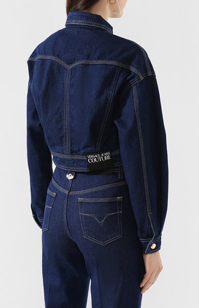 Джинсовая куртка VERSACE JEANS COUTURE, арт. C0HVA96I-VDP416/A0954, фото 4