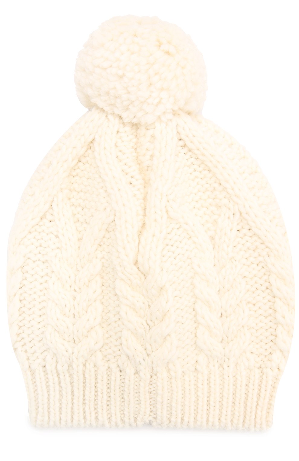 Шапка фактурной вязки с помпоном и логотипом бренда MONCLER, арт. C2-093-00247-00-09918, фото 2