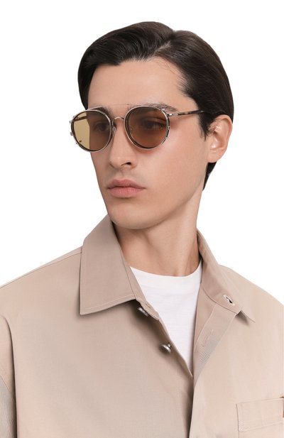 Женские оправа и клипон MOSCOT, арт. ZEV T0RT0ISE/G0LD/AMBER CLIP