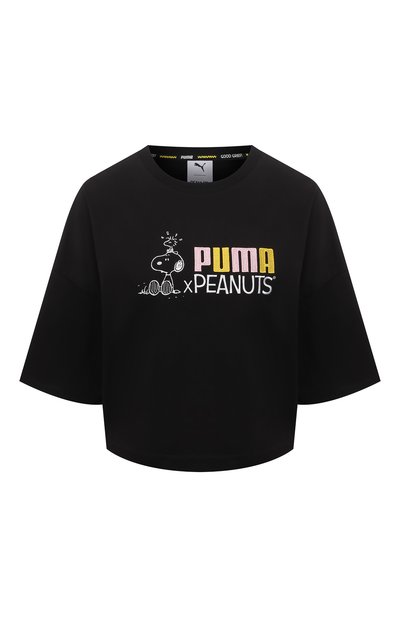 Хлопковая футболка puma x peanuts ralph sampson PUMA, арт. 53115801, фото 1