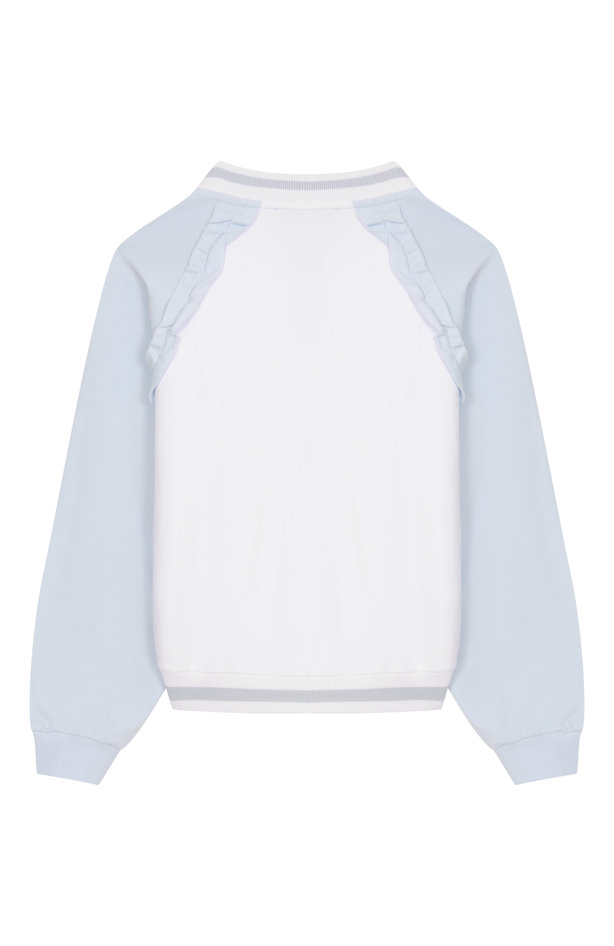 Хлопковая толстовка MONNALISA, арт. 19E803, фото 2