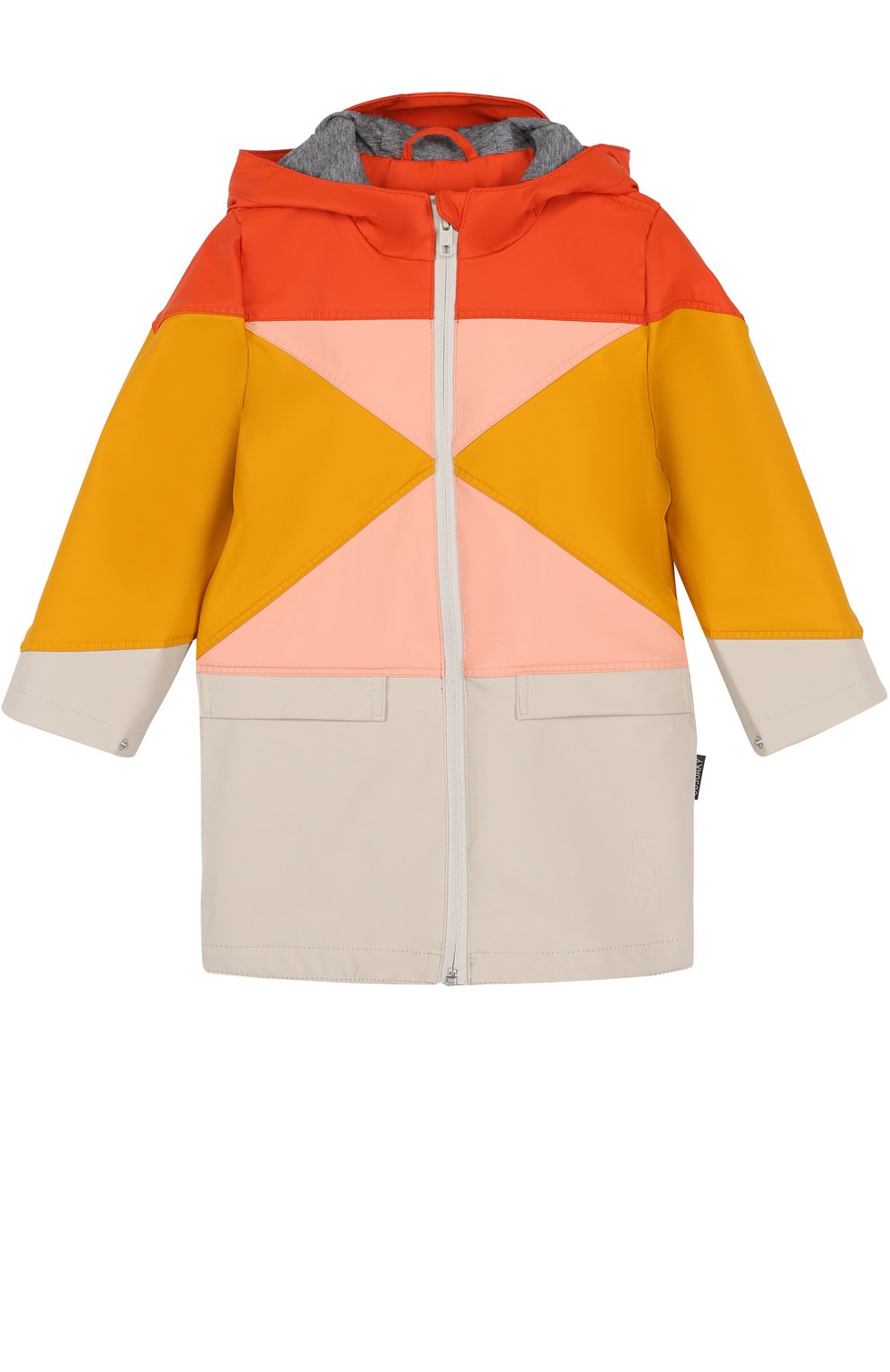 Плащ-дождевик на молнии с контрастным принтом GOSOAKY, арт. 172.101.229, фото 1