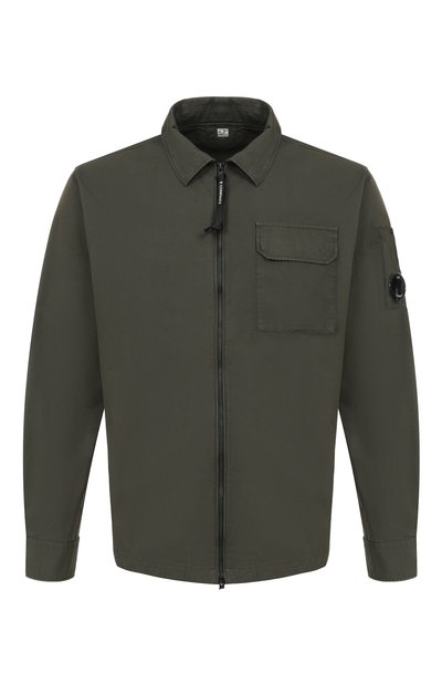 Мужская хлопковая куртка-рубашка C.P. COMPANY, арт. RCCM0S705A110143G