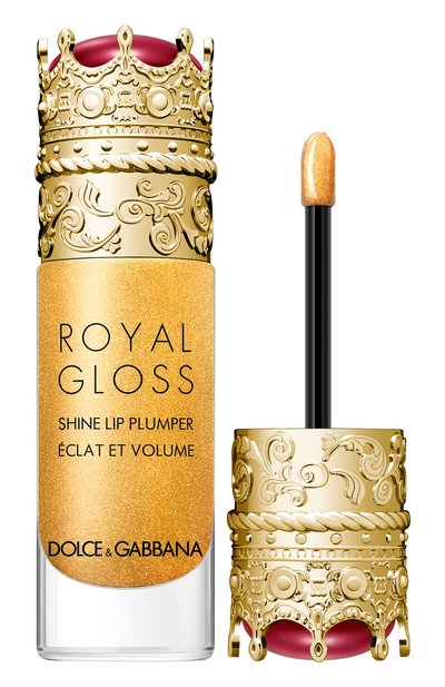 Блеск для губ с эффектом объема royal gloss, secret gold (6ml) DOLCE & GABBANA цвета по цене 4200 руб., арт. 30700089DG, фото 2 Блеск для губ с эффектом объема royal gloss, secret gold (6ml) DOLCE & GABBANA, арт. 30700089DG, фото 2
