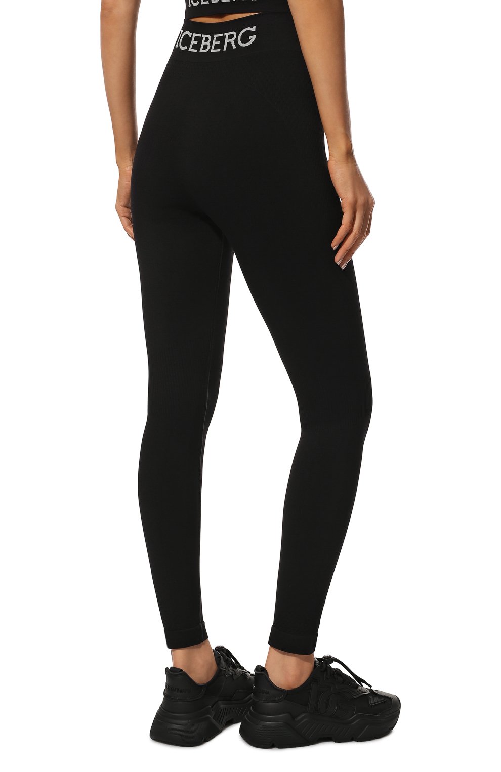 Легинсы ICEBERG черного цвета по цене 18350 руб., арт. 22E I2P0/BA13/6303, фото 4 Легинсы ICEBERG, арт. 22E I2P0/BA13/6303, фото 4