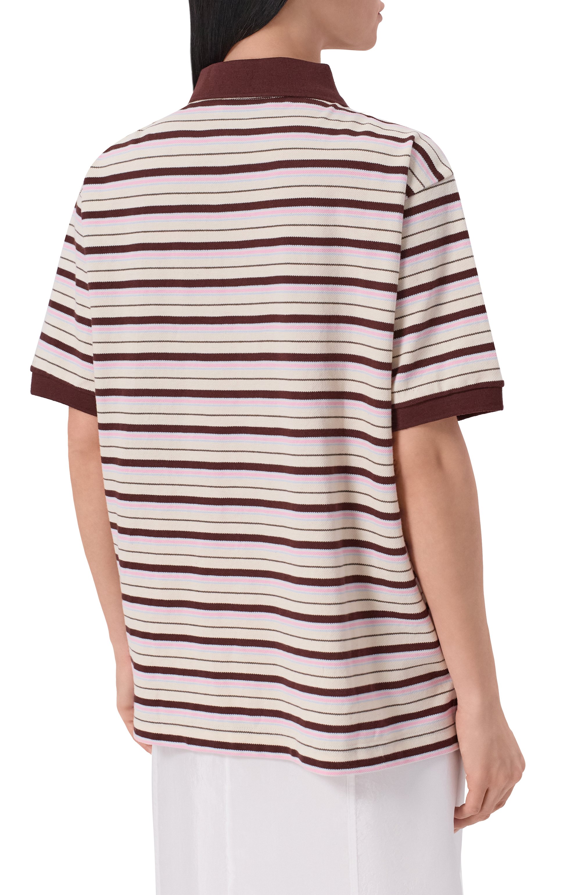 Хлопковое поло DUNST, арт. UDTS6B121W2, фото 4