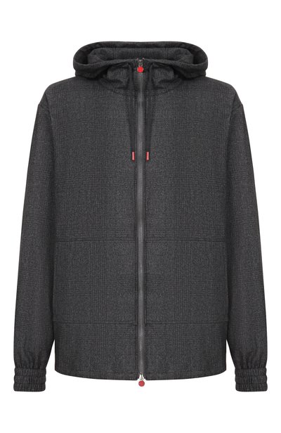 Мужская рубашка из шерсти и хлопка KITON, арт. UMC010K0154I