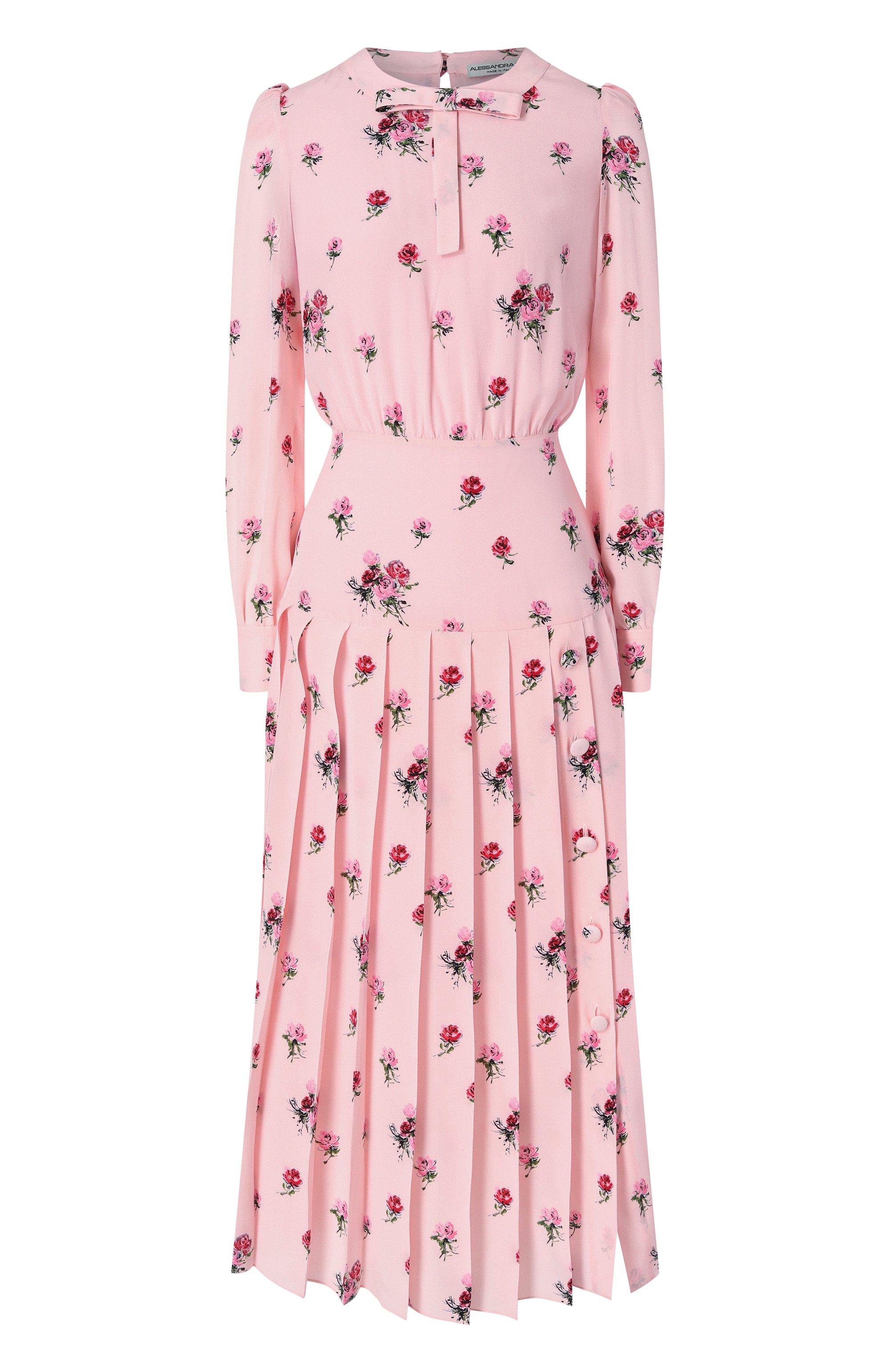 Шелковое платье ALESSANDRA RICH, арт. FABX4020-F4466, фото 1