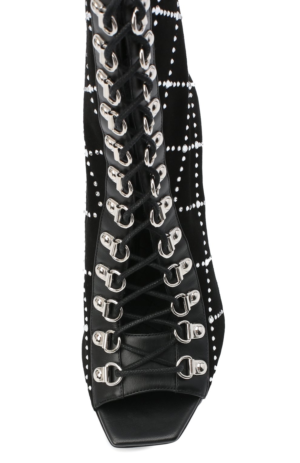 Замшевые ботильоны BALMAIN, арт. UN1C509/ACDS, фото 5