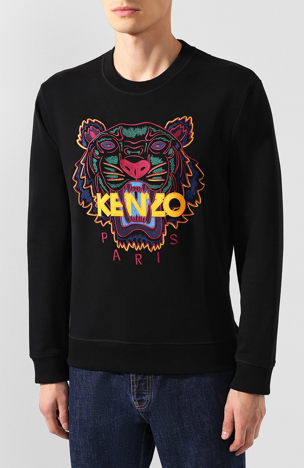 Хлопковый свитшот KENZO, арт. F965SW0014XA, фото 3