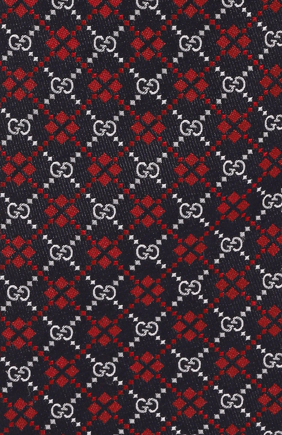 Шелковый галстук GUCCI, арт. 545072 4E002, фото 4