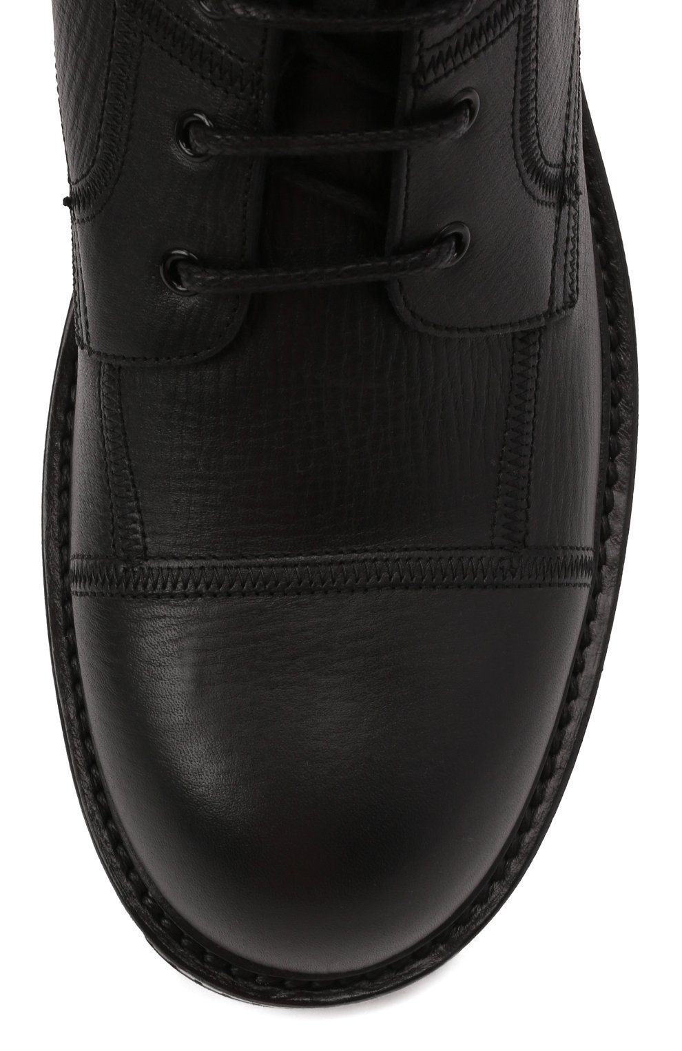 Кожаные ботинки DOLCE & GABBANA, арт. A60380/A0953, фото 5