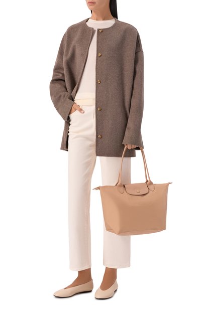 Сумка le pliage one medium LONGCHAMP бежевого цвета по цене 19950 руб., арт. L2605979/979, фото 3 Сумка le pliage one medium LONGCHAMP, арт. L2605979/979, фото 3