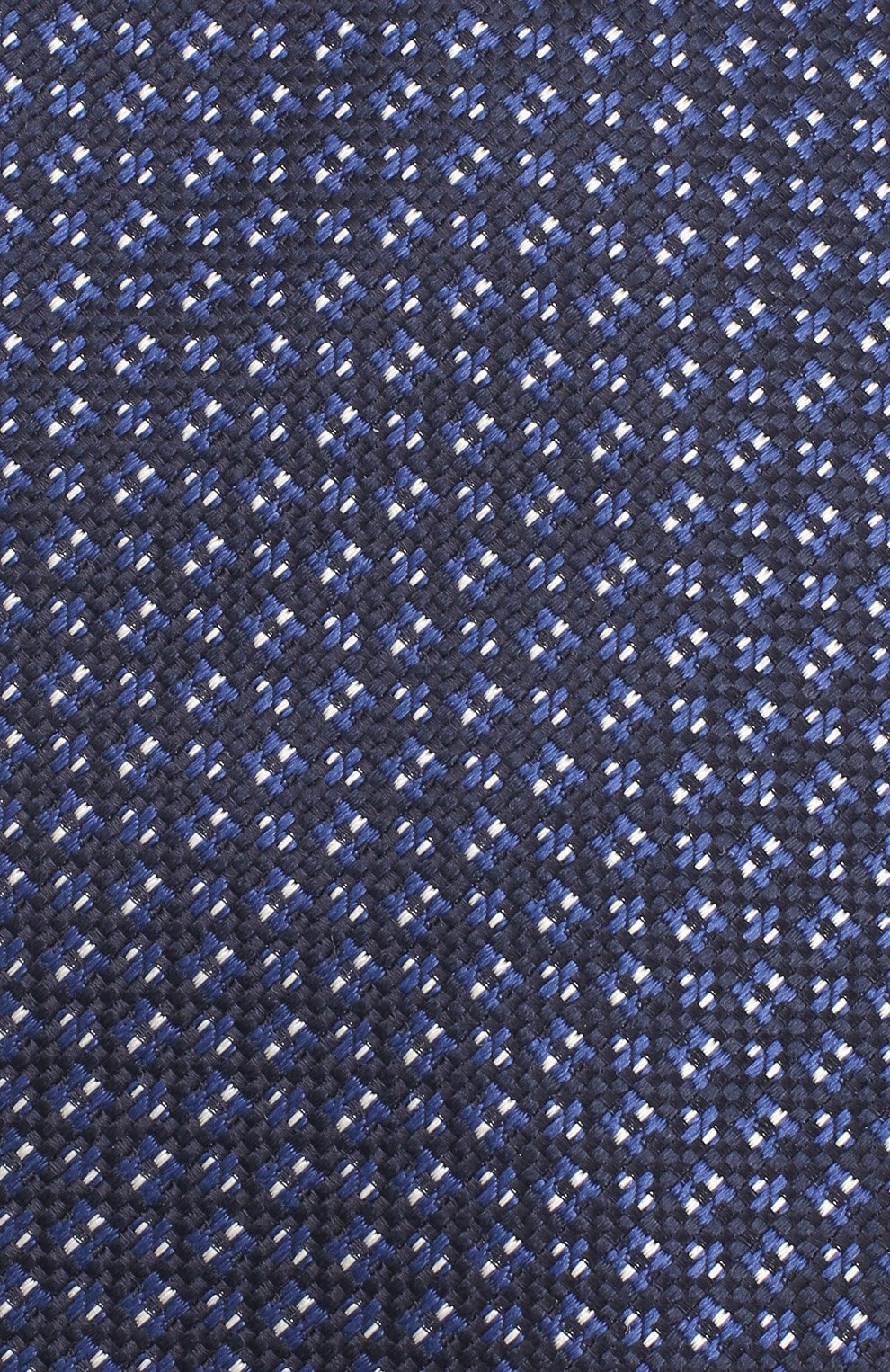 Шелковый галстук CANALI темно-синего цвета по цене 8995 руб., арт. 18/HJ02085, фото 3 Шелковый галстук CANALI, арт. 18/HJ02085, фото 3