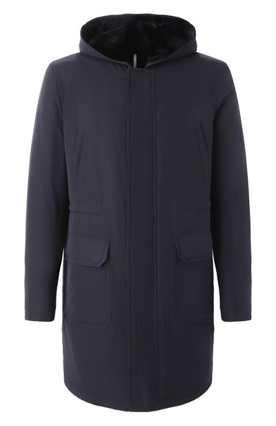 Мужская пуховая парка с подкладкой из меха норки MVST, арт. FTEKB-ES4000-2V/GR1703