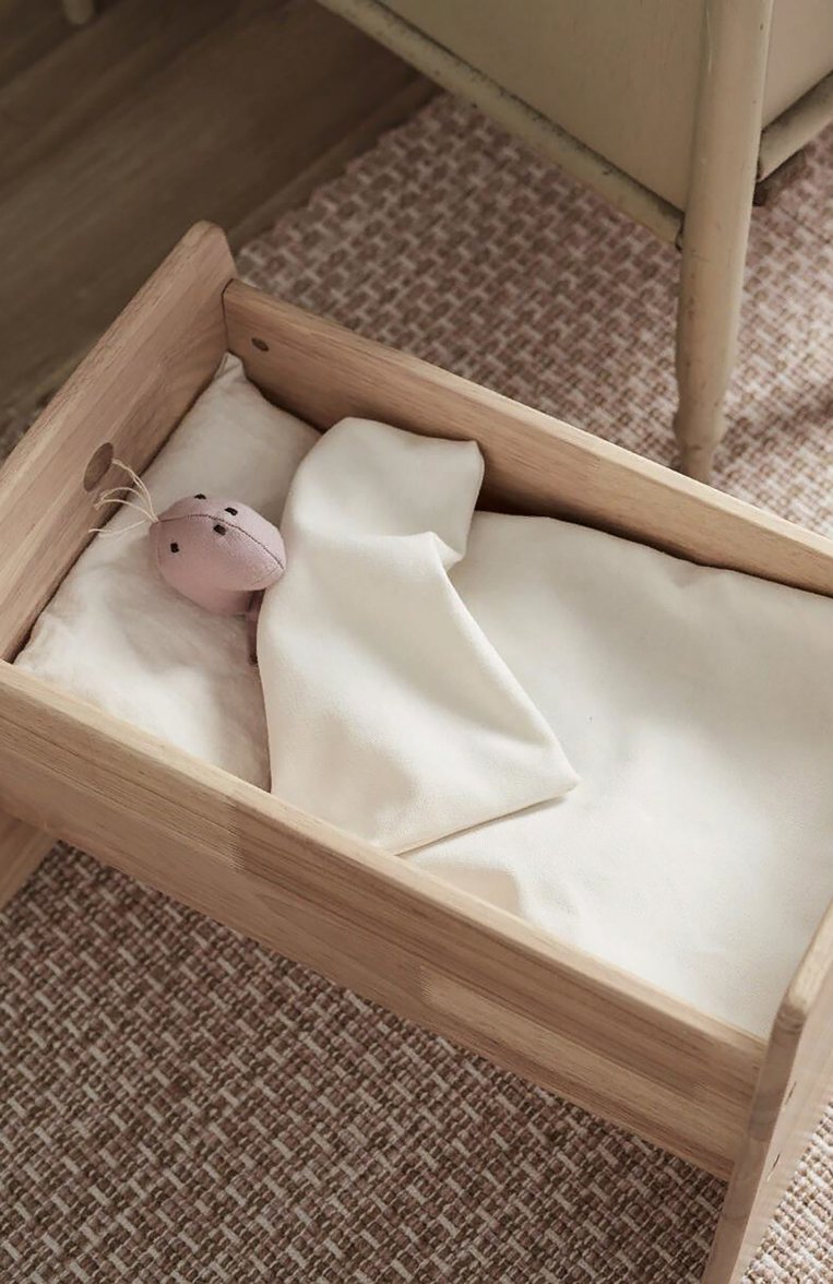 Колыбель для кукол с постельным бельем KID`S CONCEPT, арт. 1000406, фото 1