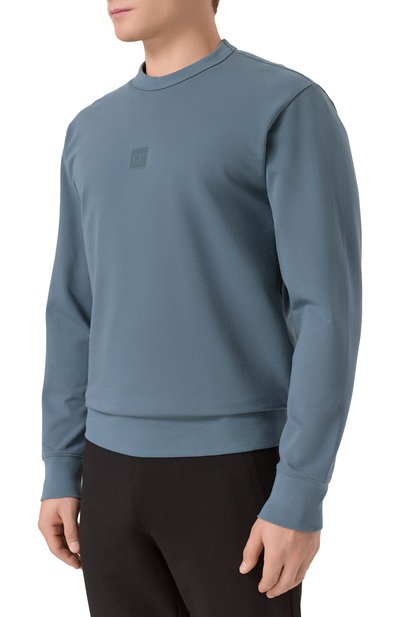 Хлопковый свитшот C.P. COMPANY, арт. 19CLSS022A006452W, фото 3