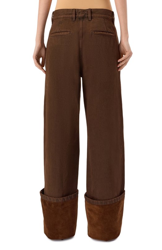 Джинсы Dries Van Noten 252-010931-2396 Коричневый  252-010931-2396 Фото 4