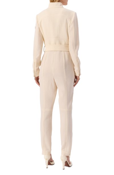 Шерстяной комбинезон ELIE SAAB кремового цвета по цене 399500 руб., арт. JU110NF25/CD020, фото 3 Шерстяной комбинезон ELIE SAAB, арт. JU110NF25/CD020, фото 3