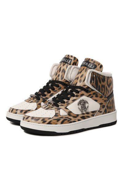 Кожаные кеды ROBERTO CAVALLI, арт. 18710 A, фото 1