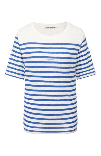 Льняная футболка ACNE STUDIOS, арт. AL0011/W, фото 1