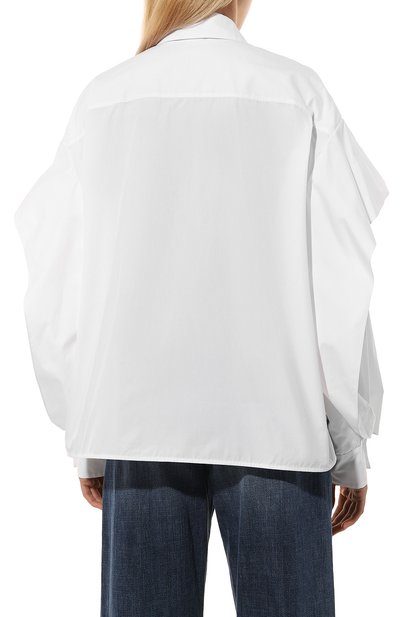 Хлопковая блузка DEL CORE, арт. BM0107/2T0781, фото 4