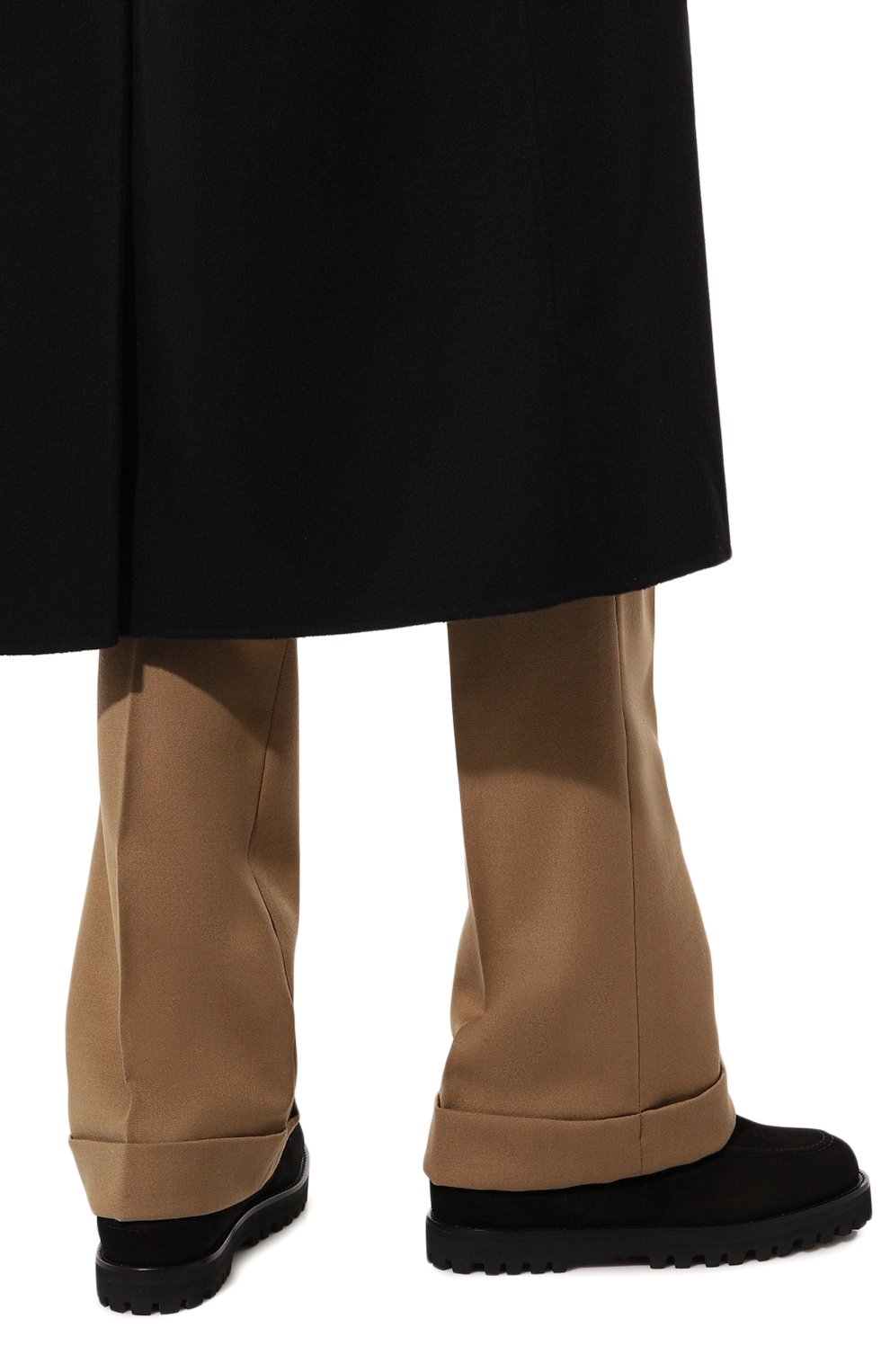 Замшевые лоферы yacht LE SILLA черного цвета по цене 68950 руб., арт. 5182Y020M1MMP0W, фото 3 Замшевые лоферы yacht LE SILLA, арт. 5182Y020M1MMP0W, фото 3