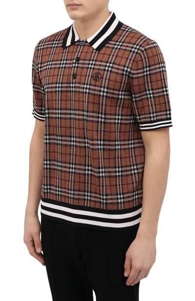 Шерстяное поло BURBERRY, арт. 8048136, фото 3