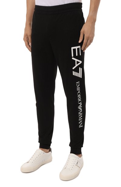 Хлопковые джоггеры EA7, арт. 8NPPC3/PJ05Z, фото 3