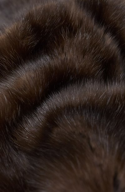 Меховой шарф из соболя MVST, арт. MSC-02 WILD SABLE SIL 3, фото 3