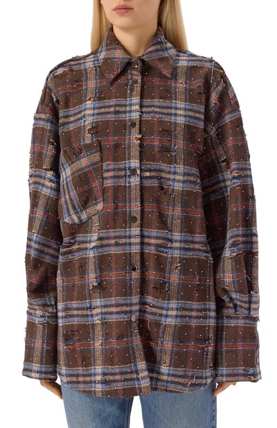 Хлопковая рубашка FLASHIN, арт. FF26RSRH, фото 3