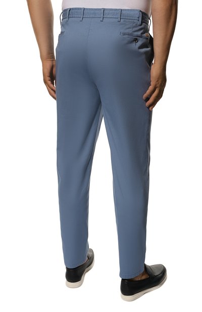 Хлопковые брюки EDUARD DRESSLER, арт. 250138/53W28, фото 4