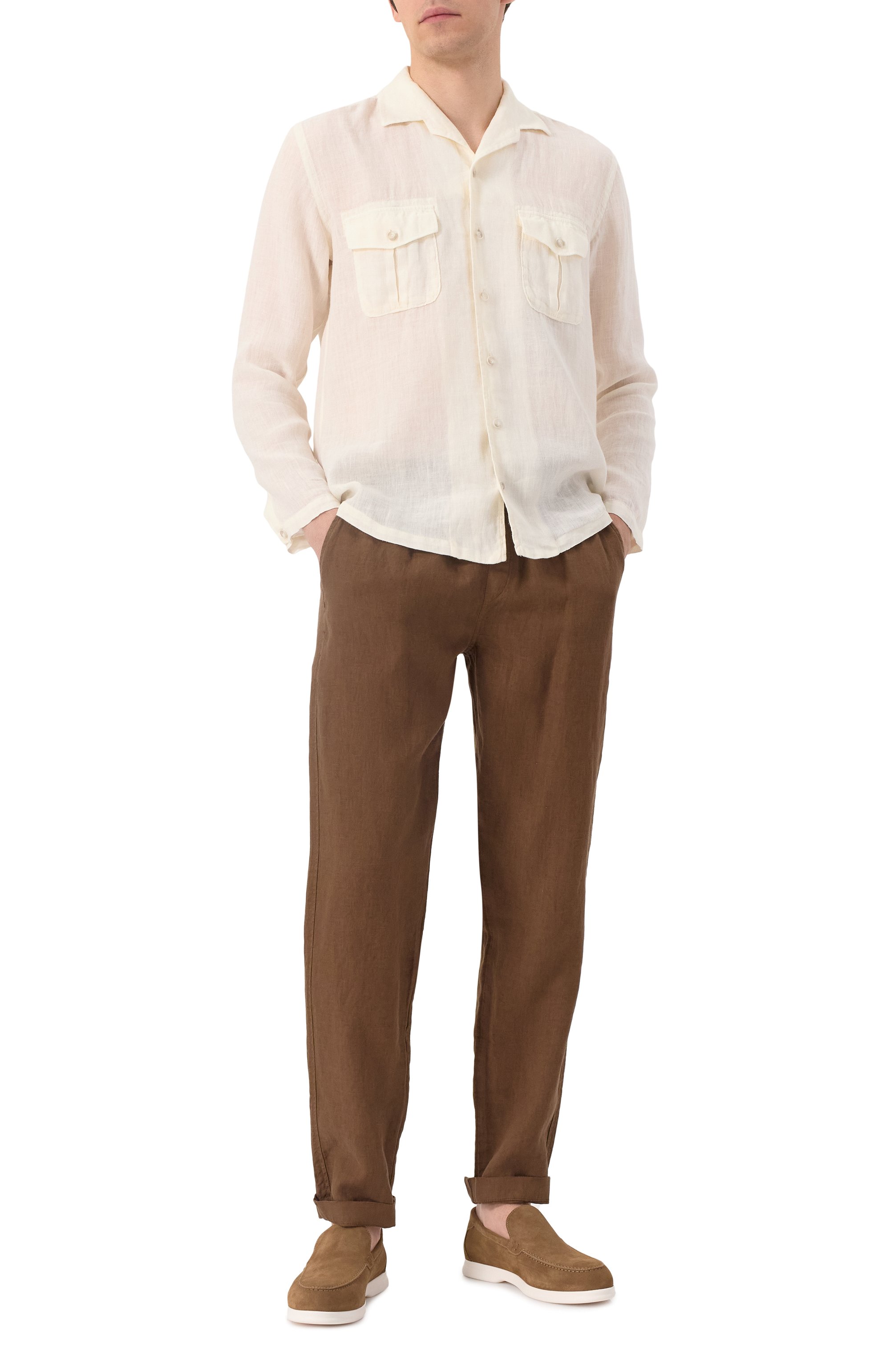 Льняные брюки FEDELI, арт. 8UED0806, фото 2