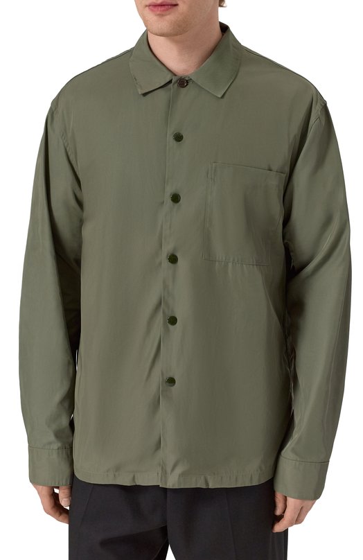 Куртка-рубашка Dries Van Noten 251-020733-1275 Хаки  251-020733-1275 Фото 3