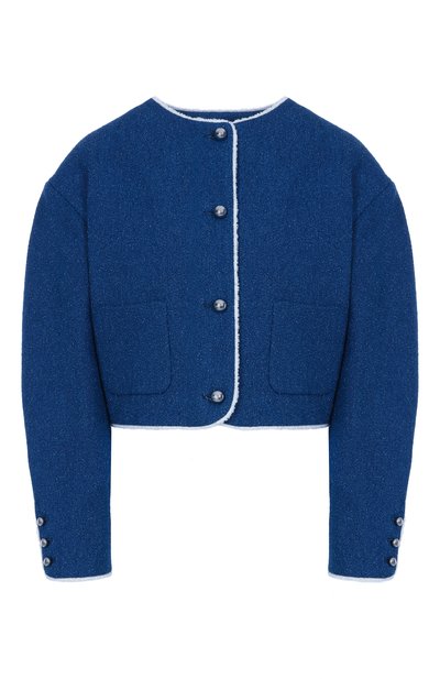 Твидовый жакет MSGM, арт. 3841MDG03/257112, фото 1