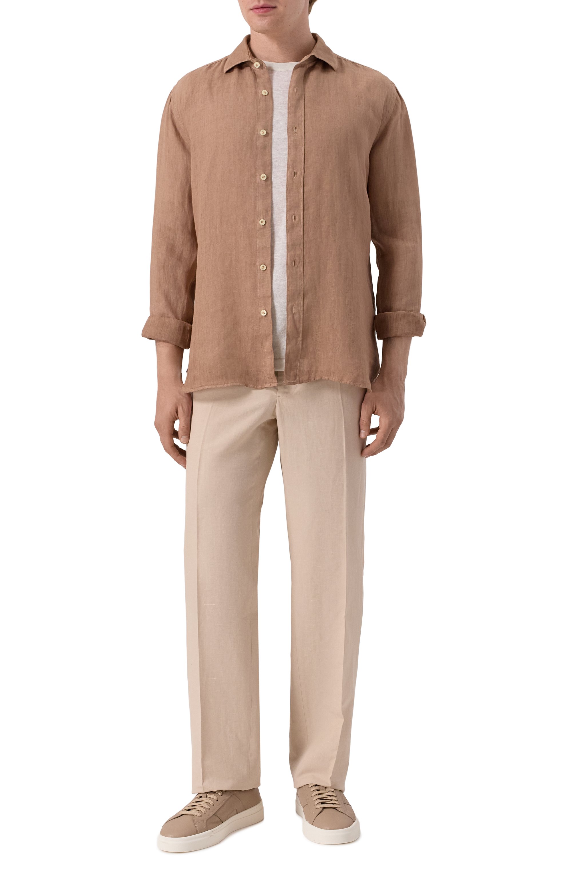 Брюки из хлопка и льна MVST, арт. MKATTY22/802, фото 2