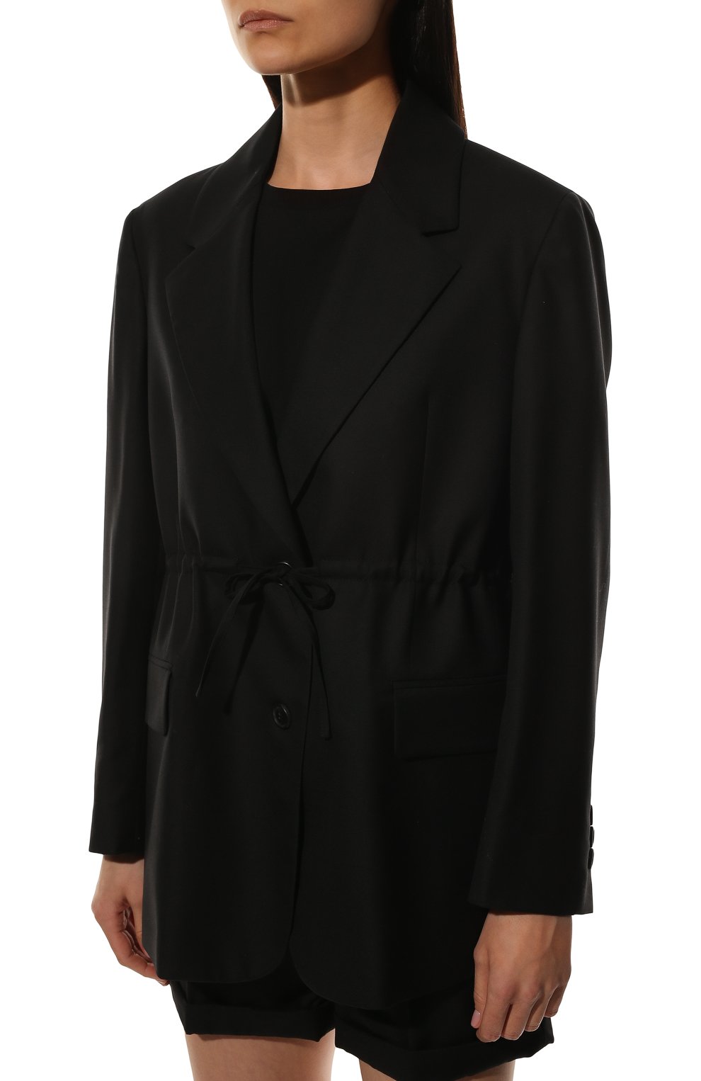 Шерстяной жакет PRADA, арт. P565M-10GK-F0002-221, фото 3