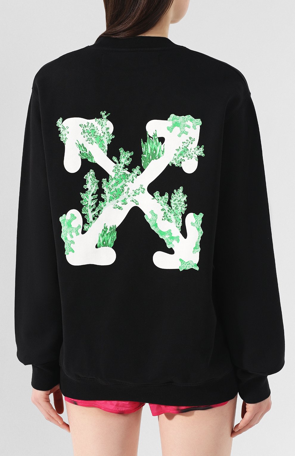 Хлопковый свитшот OFF-WHITE, арт. 0WBA055R200030391001, фото 4