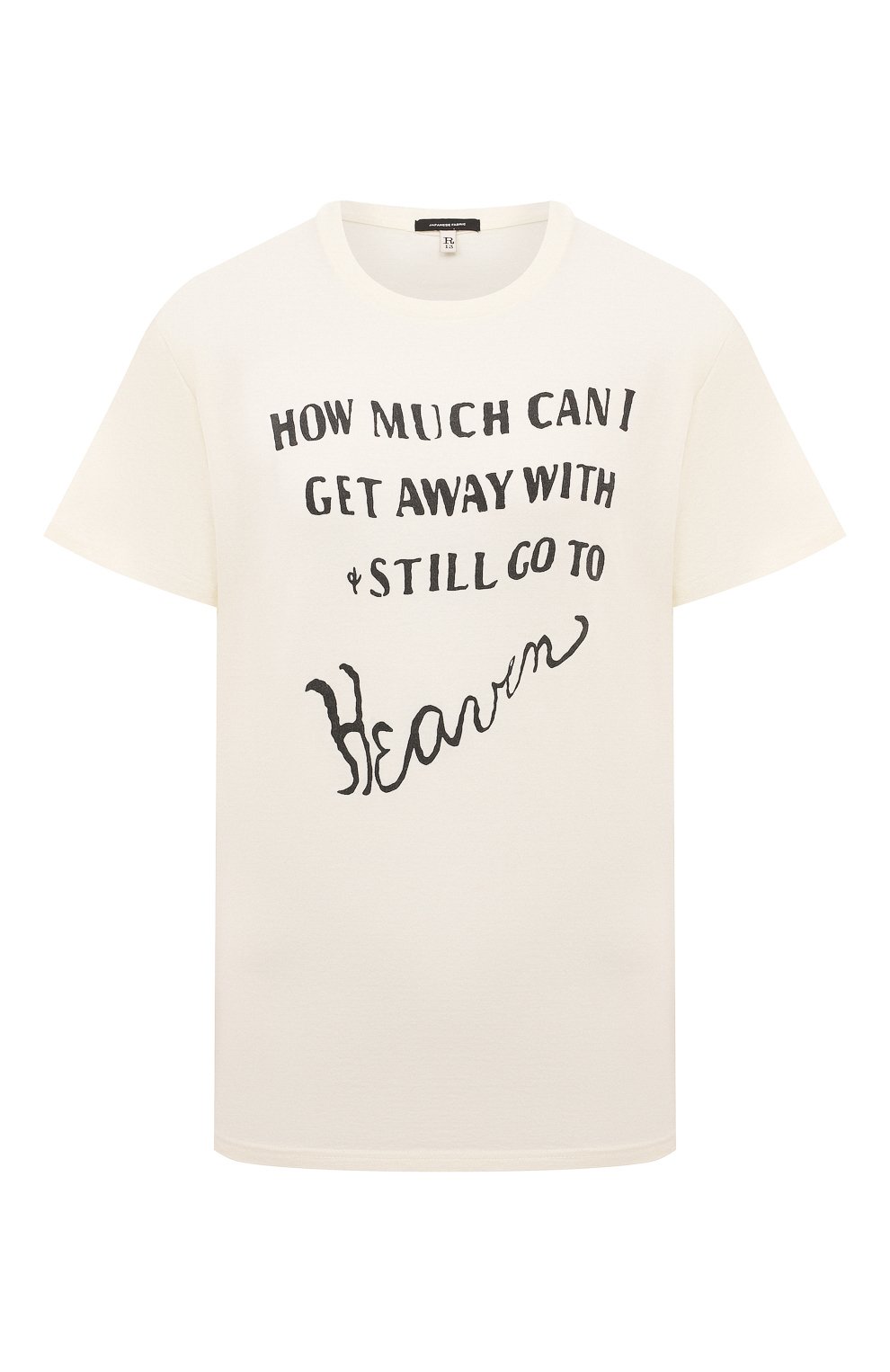 Хлопковая футболка R13, арт. R13WK001-K107B, фото 1