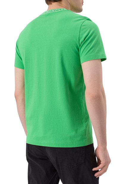 Хлопковая футболка MONCLER, арт. 8C00012/8390T, фото 4