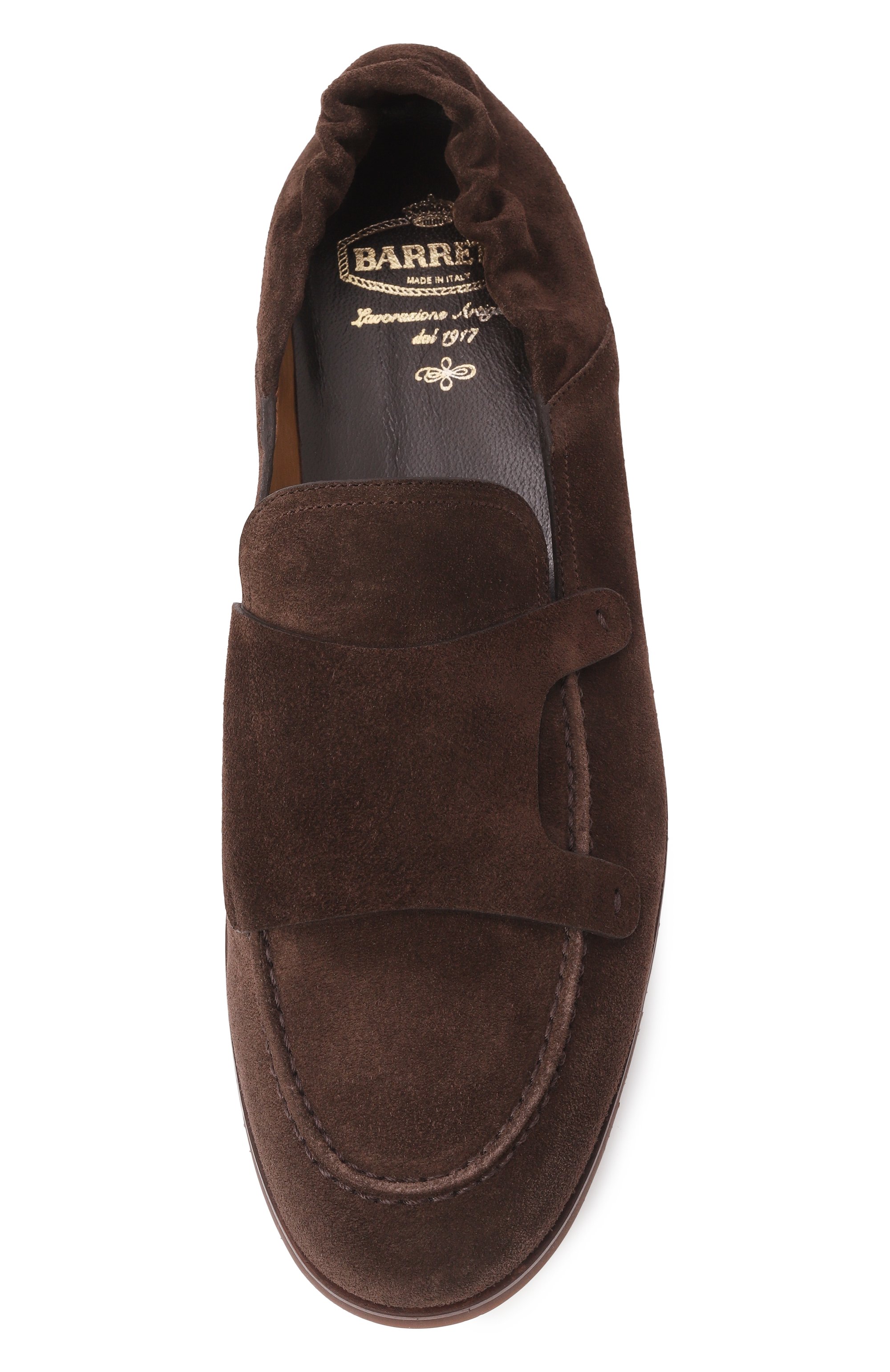 Замшевые мокасины BARRETT темно-коричневого цвета по цене 52300 руб., арт. 241U069.5, фото 6 Замшевые мокасины BARRETT, арт. 241U069.5, фото 6