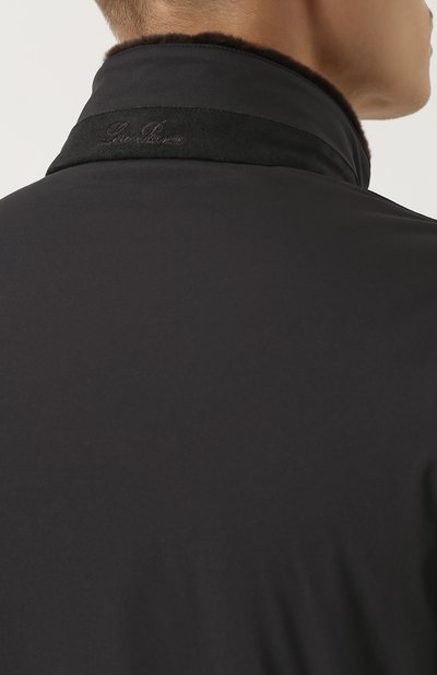 Куртка на молнии с внутренней меховой подкладкой LORO PIANA, арт. FAF8290, фото 5