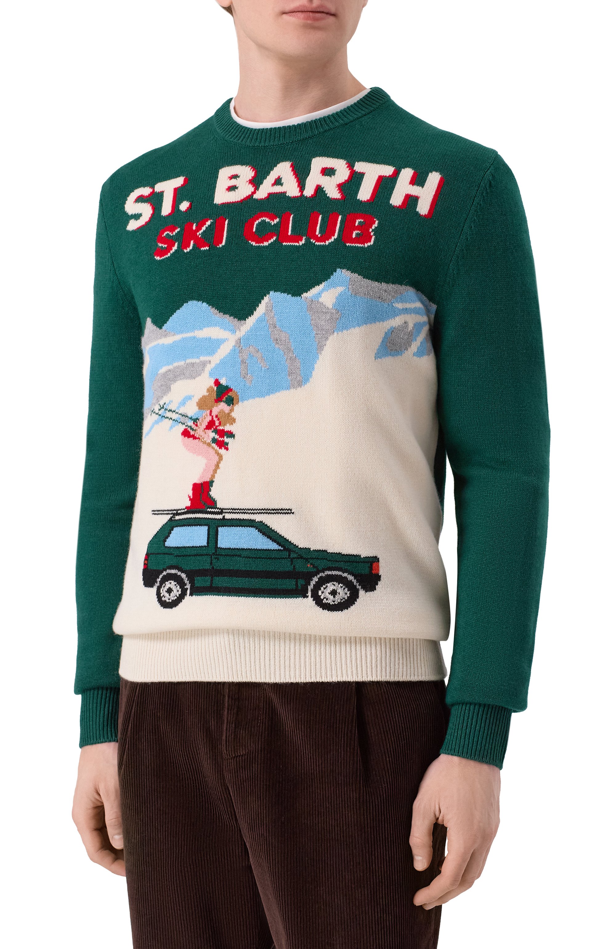 Джемпер из шерсти и вискозы MC2 SAINT BARTH, арт. HER0011-03332I/HER0N C, фото 3