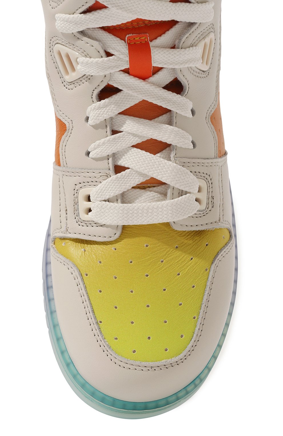 Кожаные кеды 08sthlm ACNE STUDIOS, арт. 08STHLM HIGH SPECTRUM W, фото 6