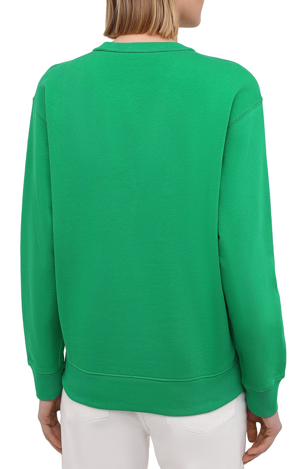 Хлопковый свитшот KENZO зеленого цвета по цене 29050 руб., арт. FA62SW8214MD, фото 4 Хлопковый свитшот KENZO, арт. FA62SW8214MD, фото 4