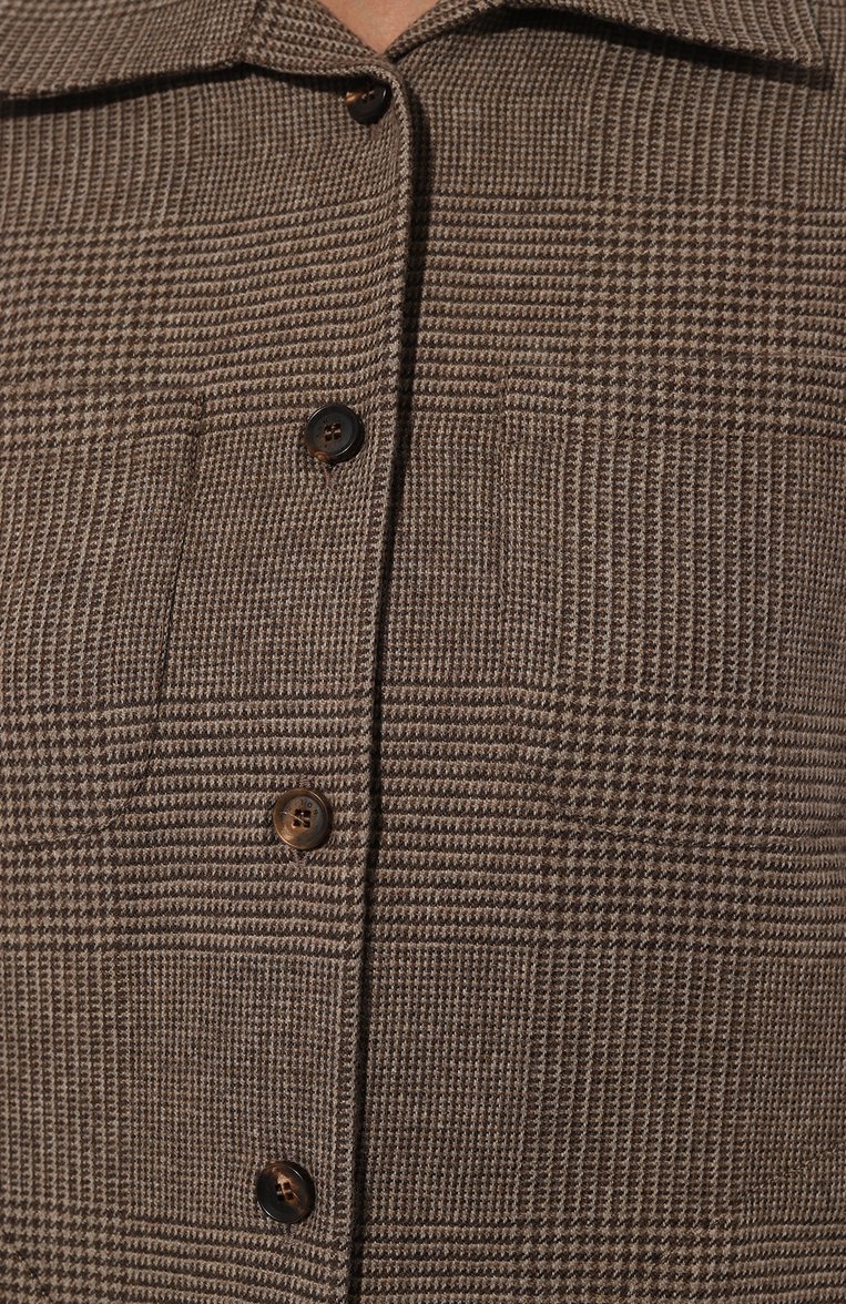 Рубашка из шерсти и кашемира KITON, арт. D50429K0516C, фото 1